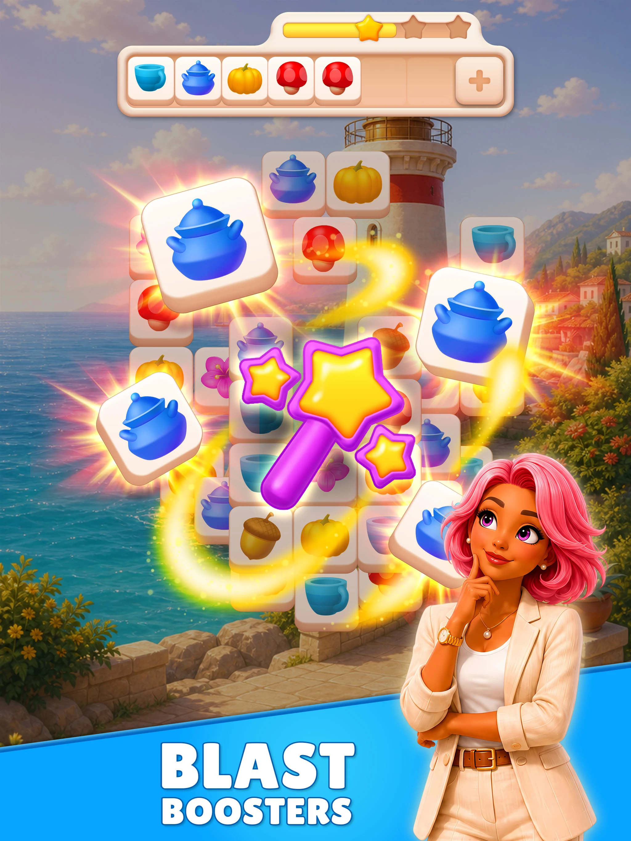 Tile Yard: Matching Game screenshot